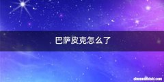 巴萨皮克怎么了