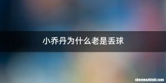 小乔丹为什么老是丢球