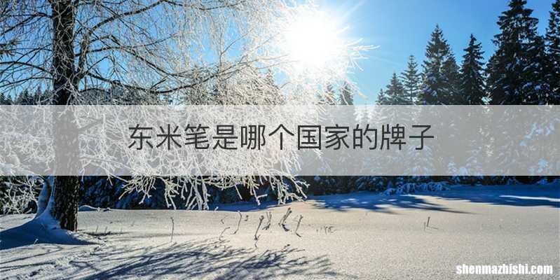 东米笔是哪个国家的牌子