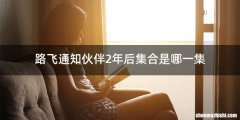 路飞通知伙伴2年后集合是哪一集