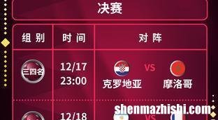 卡塔尔世界杯小组赛比分结果