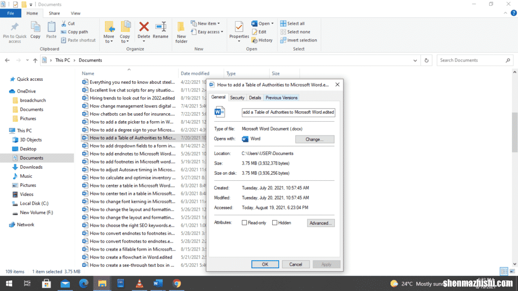 恢复Microsoft Word文档的4种简单方法