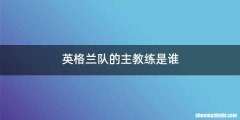 英格兰队的主教练是谁
