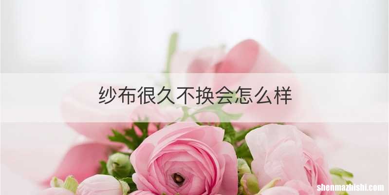 纱布很久不换会怎么样