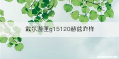 戴尔游匣g15120赫兹咋样