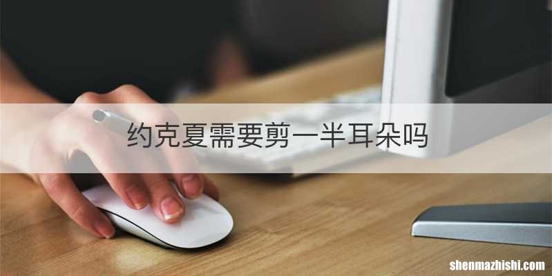 约克夏需要剪一半耳朵吗