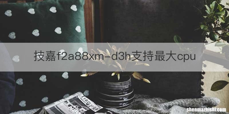 技嘉f2a88xm-d3h支持最大cpu