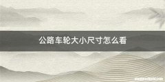 公路车轮大小尺寸怎么看