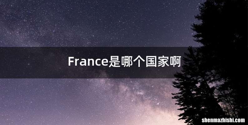 France是哪个国家啊
