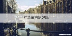 红黑黄搭配好吗