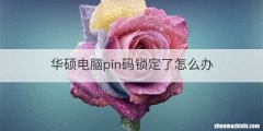 华硕电脑pin码锁定了怎么办