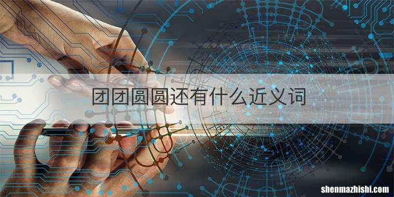 团团圆圆还有什么近义词