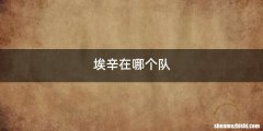 埃辛在哪个队