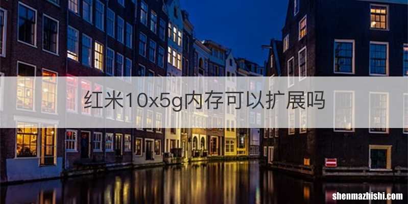 红米10x5g内存可以扩展吗