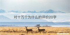对十万个为什么的评价20字