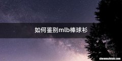 如何鉴别mlb棒球衫
