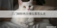 三门峡粉色沙滩位置怎么走