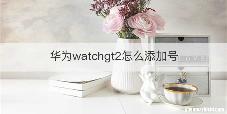 华为watchgt2怎么添加号