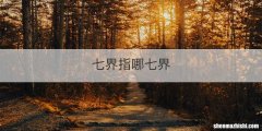 七界指哪七界