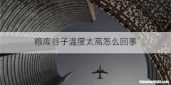 粮库谷子温度太高怎么回事