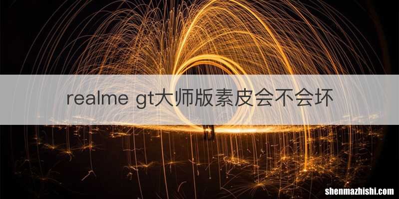 realme gt大师版素皮会不会坏