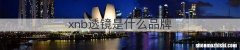 xnb透镜是什么品牌