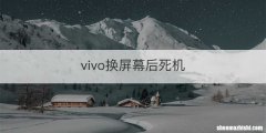 vivo换屏幕后死机