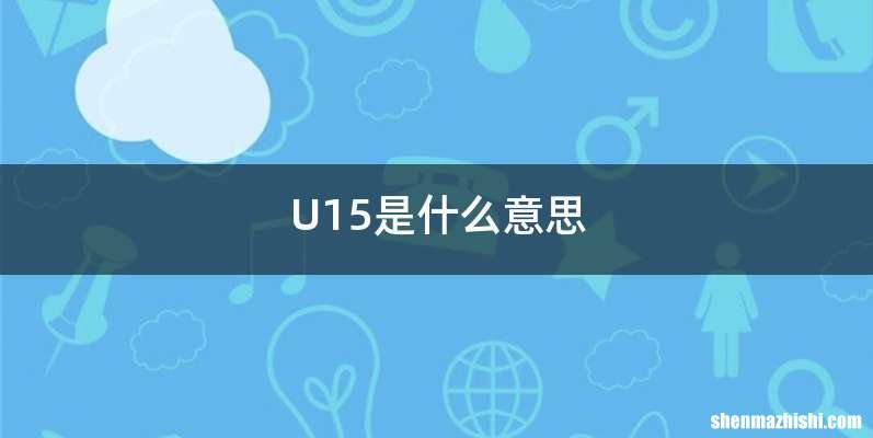 U15是什么意思