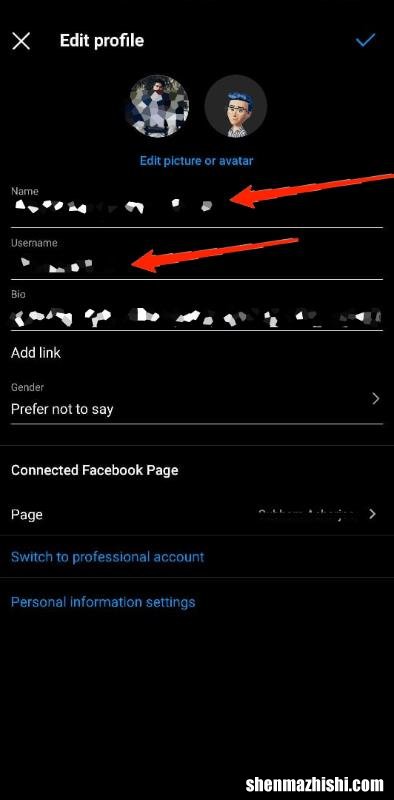 如何在搜索中隐藏Instagram帐户？