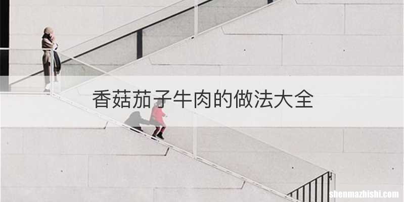 香菇茄子牛肉的做法大全