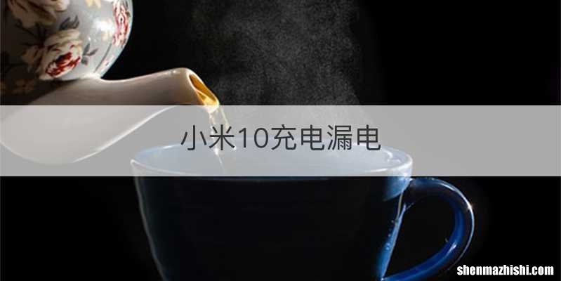 小米10充电漏电