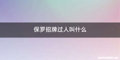 保罗招牌过人叫什么