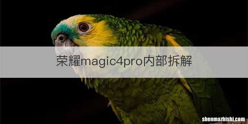 荣耀magic4pro内部拆解