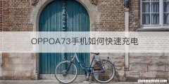 OPPOA73手机如何快速充电