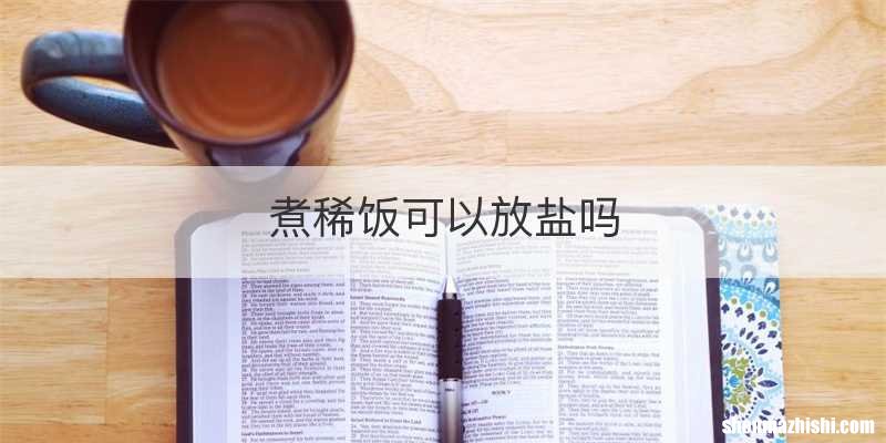 煮稀饭可以放盐吗