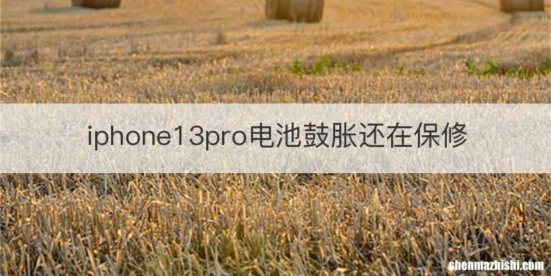 iphone13pro电池鼓胀还在保修