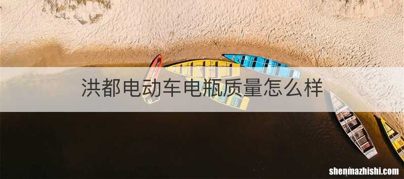 洪都电动车电瓶质量怎么样