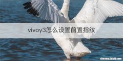 vivoy3怎么设置前置指纹