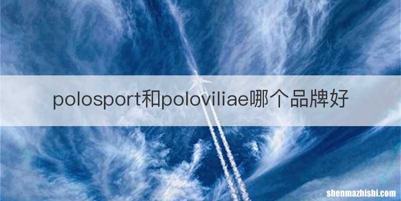 polosport和poloviliae哪个品牌好
