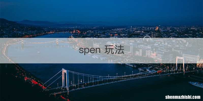spen 玩法