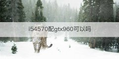 i54570配gtx960可以吗