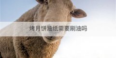 烤月饼油纸需要刷油吗