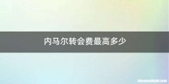 内马尔转会费最高多少
