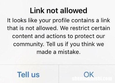 100%修复:Linktree在Instagram上受到限制或不允许