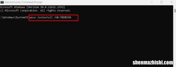 修复Windows10中的KB5028166信任关??系损坏错误