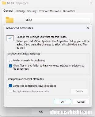 在Windows11/10中禁用文件压缩的??4种方法