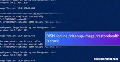 DISM/online/cleanup-image/restorehealth卡住