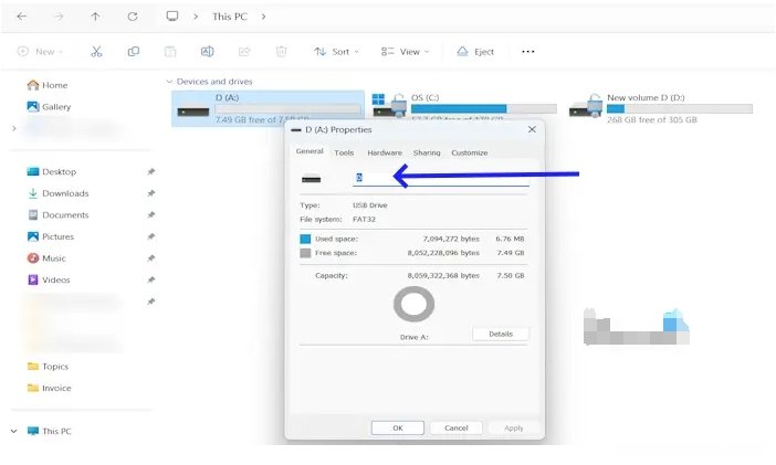 如何在Windows11/10中重命名外部硬盘